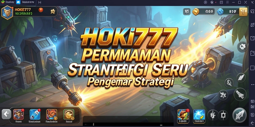 Screenshot HOKI777 menampilkan aksi pertempuran yang strategis dan mendebarkan.