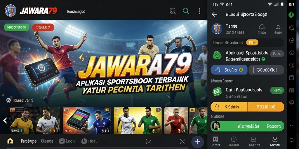 Tampilan antarmuka pengguna <strong>JAWARA79</strong> yang menarik dan mudah digunakan.