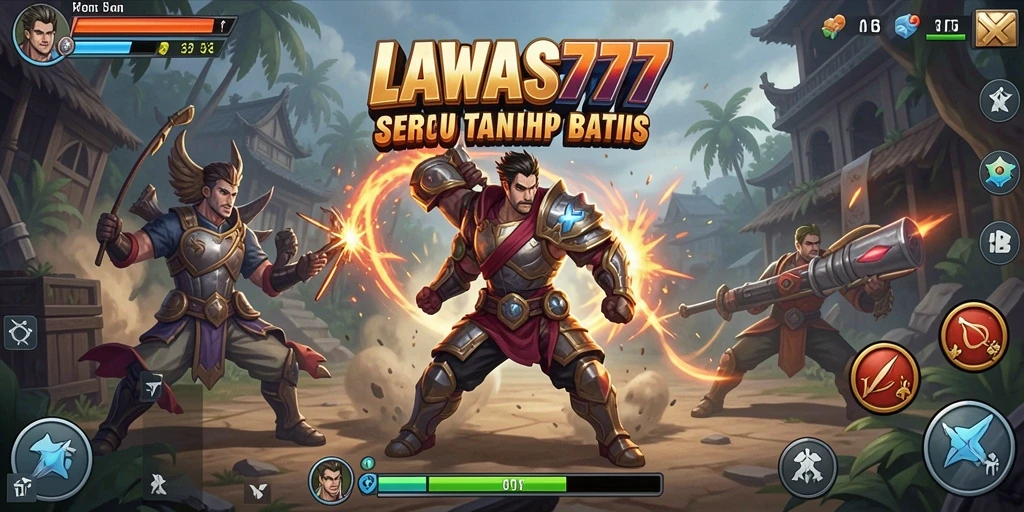 Tampilan gameplay menarik dalam LAWAS777 dengan pertarungan intens.