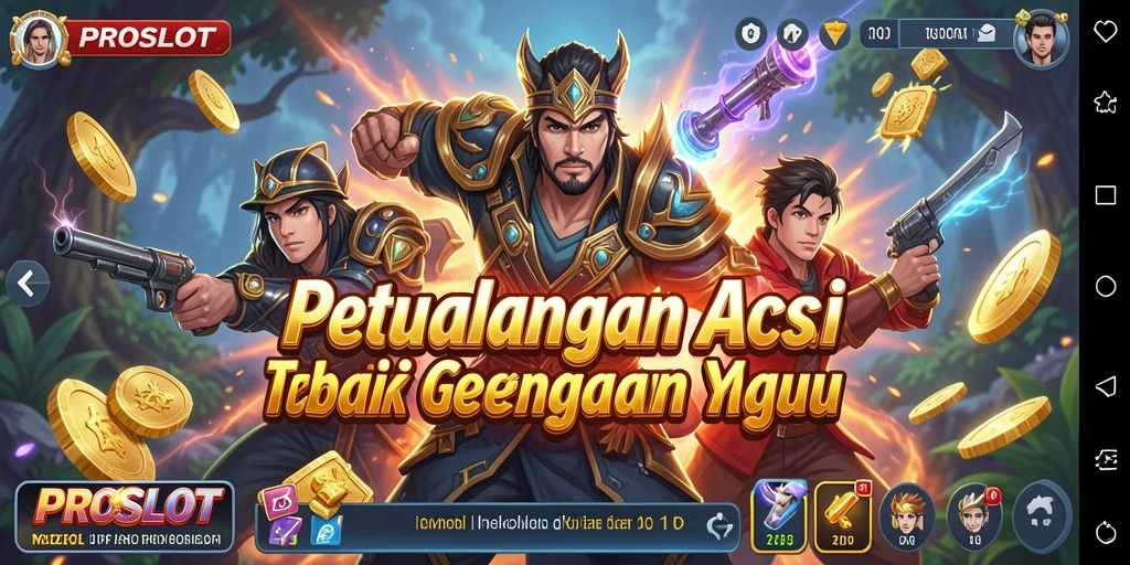 Tampilan menarik gameplay PROSLOT dalam aksi.