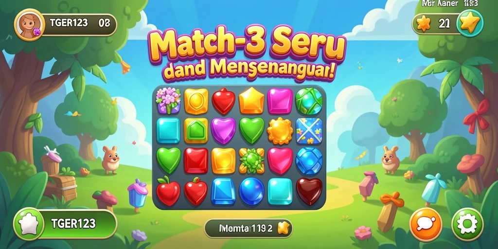 Tampilan gameplay TGER123 yang memukau dan menantang.