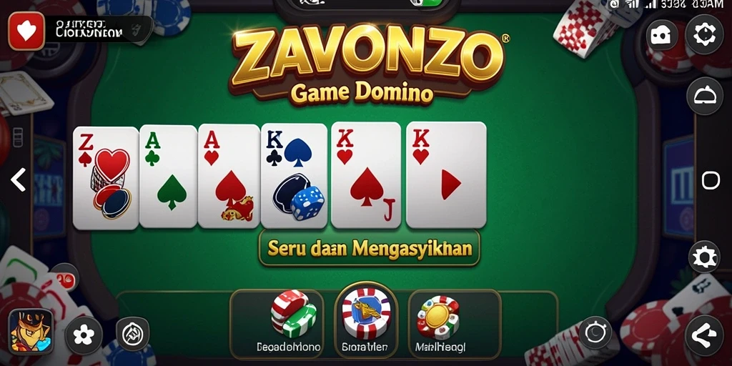 Tampilan gameplay ZAVONZO yang seru dan mengasyikkan.
